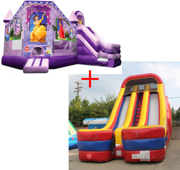 Inflateable Bundle Slide & Castle